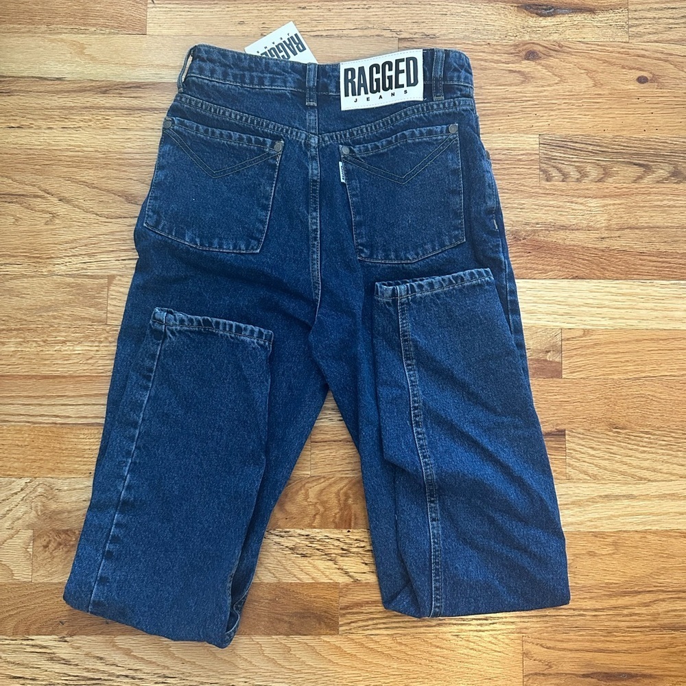 Ragged Blue Denim Jeans